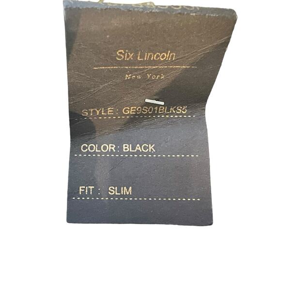 SIX LINCOLN NEW YORK,WOMEN`S‎ Slim Fit Joggers Size Small Black MSRP $68 NWT - Picture 3 of 9